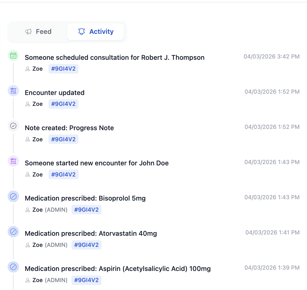 Security and Audit Interface
